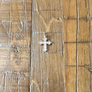 James Avery Silver Cross Pendant